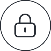 Icône de cadenas représentant la sécurité des paiements en ligne