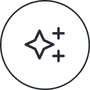 Icône d'étincelles représentant la flexibilité dans la pratique sportive